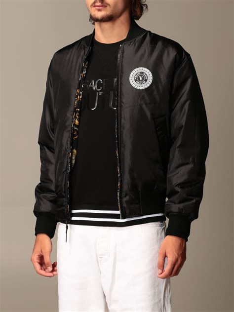 versace jeans bomberjacke herren|versace jeans coats.